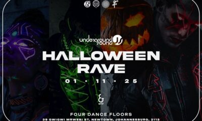 Halloween Rave 2025, Johannesburg nightlife, AND Club Newtown, Carfax party, Teknotribe, Science Frikshun, Psyology, South African rave scene, Halloween party costumes, Joburg ETC