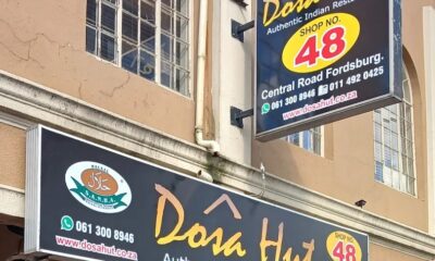 South Indian dosas, Dosa Hut Fordsburg, Dosa Hut Fourways, idli and chutney, Johannesburg Indian food scene, vegetarian Indian restaurant, curry and thali meal, Joburg ETC