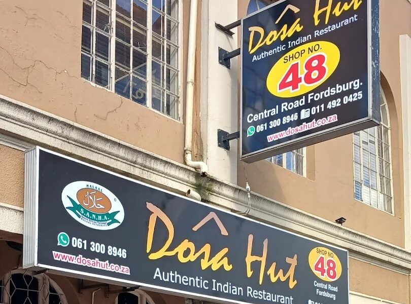 South Indian dosas, Dosa Hut Fordsburg, Dosa Hut Fourways, idli and chutney, Johannesburg Indian food scene, vegetarian Indian restaurant, curry and thali meal, Joburg ETC