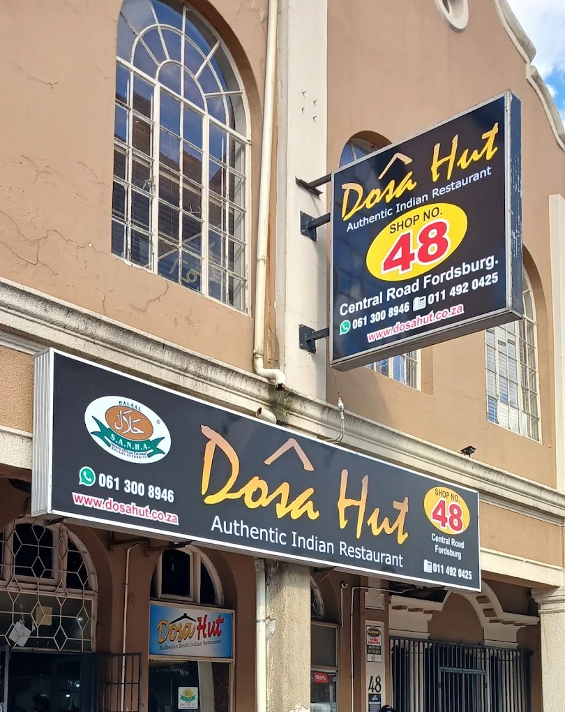 South Indian dosas, Dosa Hut Fordsburg, Dosa Hut Fourways, idli and chutney, Johannesburg Indian food scene, vegetarian Indian restaurant, curry and thali meal, Joburg ETC