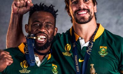 Siya Kolisi and Eben Etzebeth friendship, Springboks teammates, birthday tribute Instagram post, South African rugby icons, Kolisi leadership, Etzebeth family, Mzansi sports bond, Joburg ETC