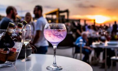 San Deck rooftop bar Sandton, sunset cocktails Johannesburg, skyline view restaurant Sandton, outdoor firepits dining Sandton, Afrocentric DJ night Sandton, luxury rooftop venue Johannesburg, Joburg ETC