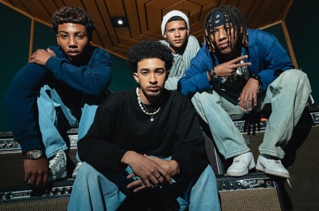 Dey Say boy band, Eldorado Park musicians, Christmas Wish EP cover, South African pop group, A Pop sound, festive season music, Joburg ETC