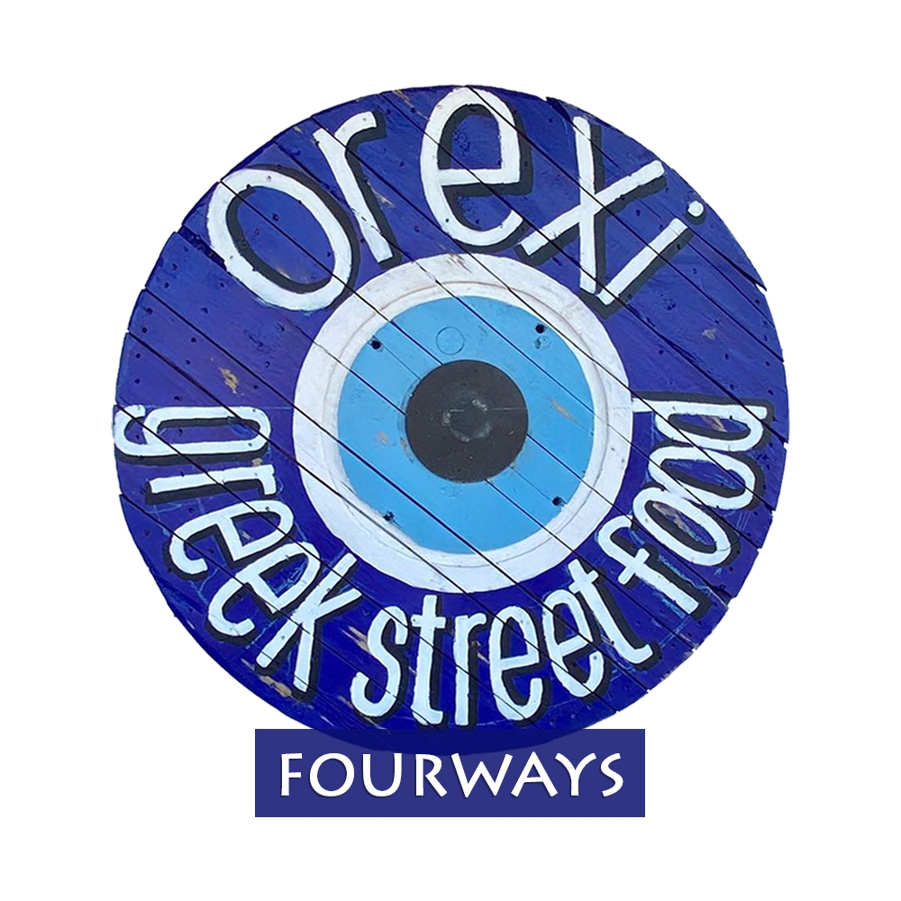 Greek restaurant in Fourways, Orexi Greek food Johannesburg, Mediterranean dining, halloumi yiro, feta salad, traditional Greek desserts, ouzo cocktail, Joburg ETC