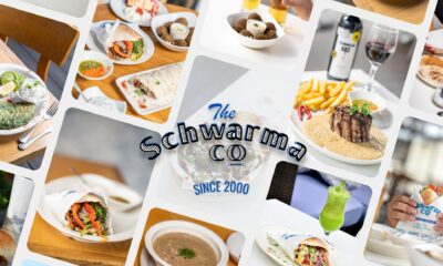 The Schwarma Co Norwood, pita and laffa wraps, lamb schwarma, falafel and haloumi, meze platters, upstairs sports bar, party venue, online ordering special, Joburg ETC