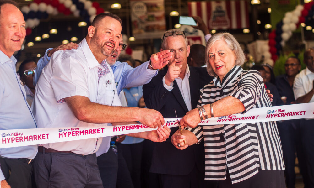 Pick n Pay Klerksdorp Hyper new look, refurbished hypermarket interior, modernised Pick n Pay store layout, expanded product sections, Joburg ETC