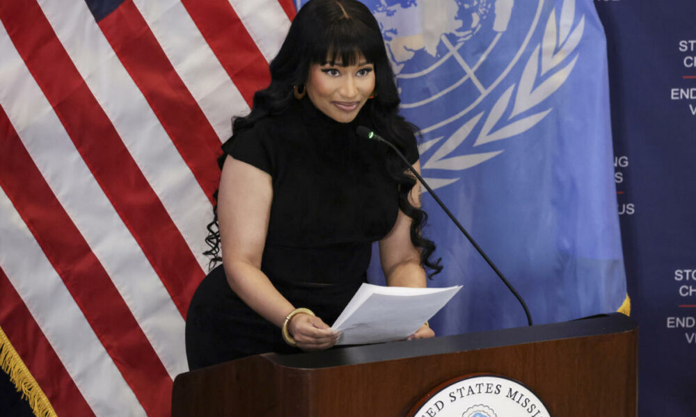 Nicki Minaj Nigeria comments, Trump supports religious rights, UN faith freedom event, Nigeria Christian persecution concerns, global advocacy by celebrities, Joburg ETC