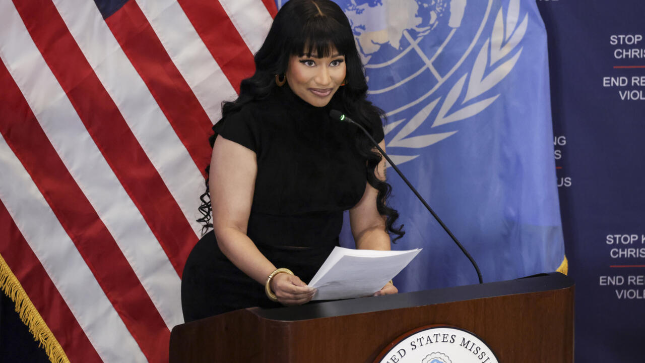 Nicki Minaj Nigeria comments, Trump supports religious rights, UN faith freedom event, Nigeria Christian persecution concerns, global advocacy by celebrities, Joburg ETC