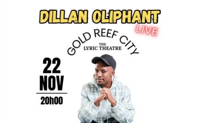 Dillan Oliphant, South African comedian, The Lyric Theatre, Gold Reef City, Johannesburg comedy night, stand-up comedy South Africa, live performance Johannesburg, Joburg ETC