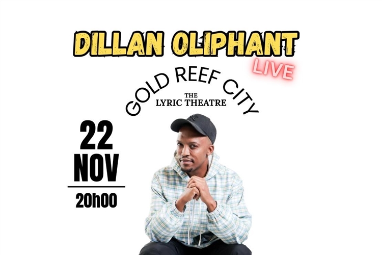 Dillan Oliphant, South African comedian, The Lyric Theatre, Gold Reef City, Johannesburg comedy night, stand-up comedy South Africa, live performance Johannesburg, Joburg ETC