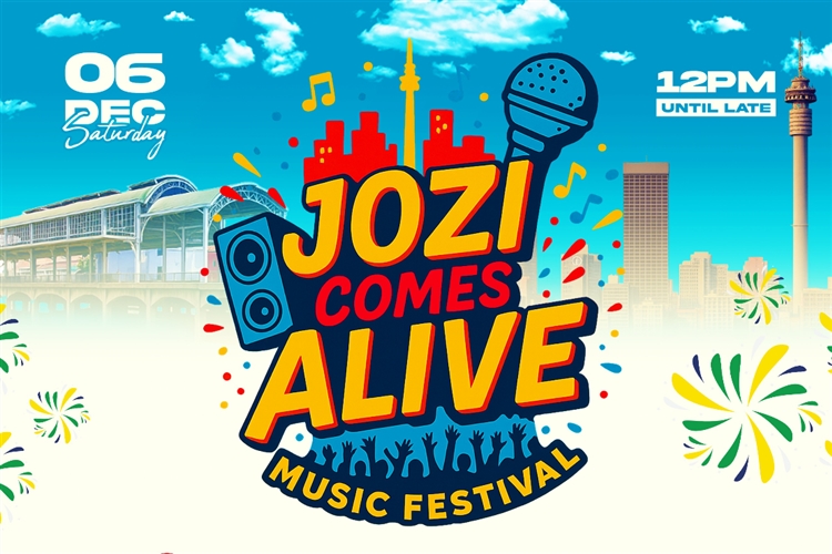 Jozi Comes Alive Festival, tropical theme festival Johannesburg, Newtown lifestyle event, multi genre music celebration, urban culture installations, Joburg ETC