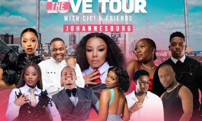 Cici live performance, The Love Tour Johannesburg, South African R&B singer, Cici concert 2025, Johannesburg live show, music celebration event, local artists on stage, Joburg ETC