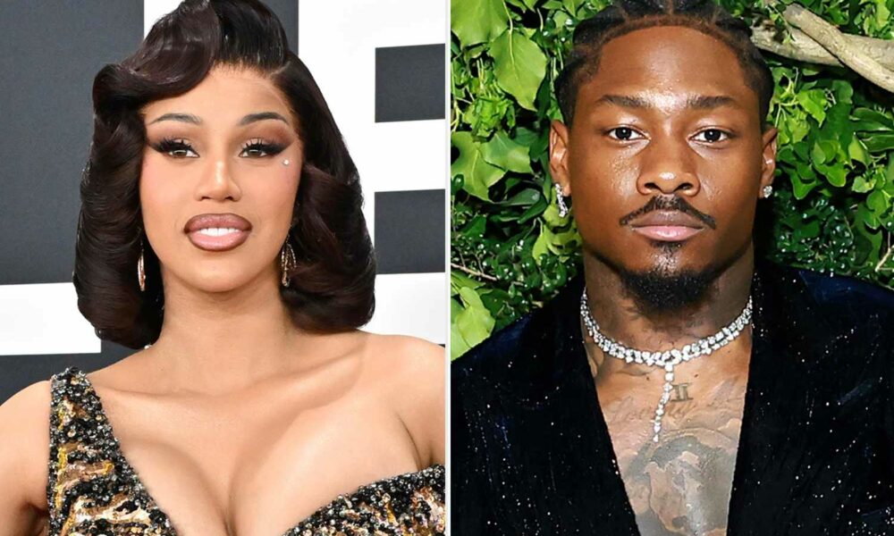 Cardi B baby boy announcement, Stefon Diggs father first child together, rapper mum of four joyful moment, Cardi B fourth child with Stefon Diggs, celebrity couple new baby 2025, new album and motherhood journey Joburg ETC