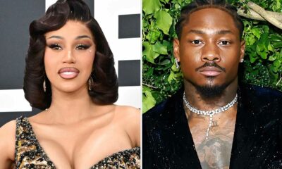 Cardi B baby boy announcement, Stefon Diggs father first child together, rapper mum of four joyful moment, Cardi B fourth child with Stefon Diggs, celebrity couple new baby 2025, new album and motherhood journey Joburg ETC