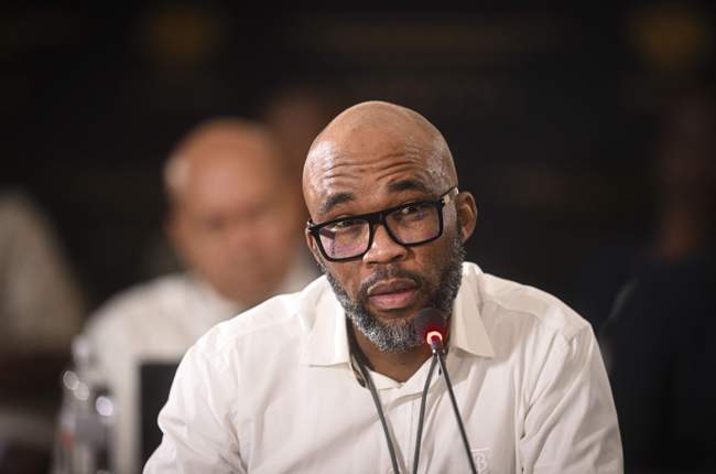 Matlala testimony hearing, corruption inquiry South Africa, Bheki Cele payment claims, political protection allegations, police leadership scandal, Joburg ETC