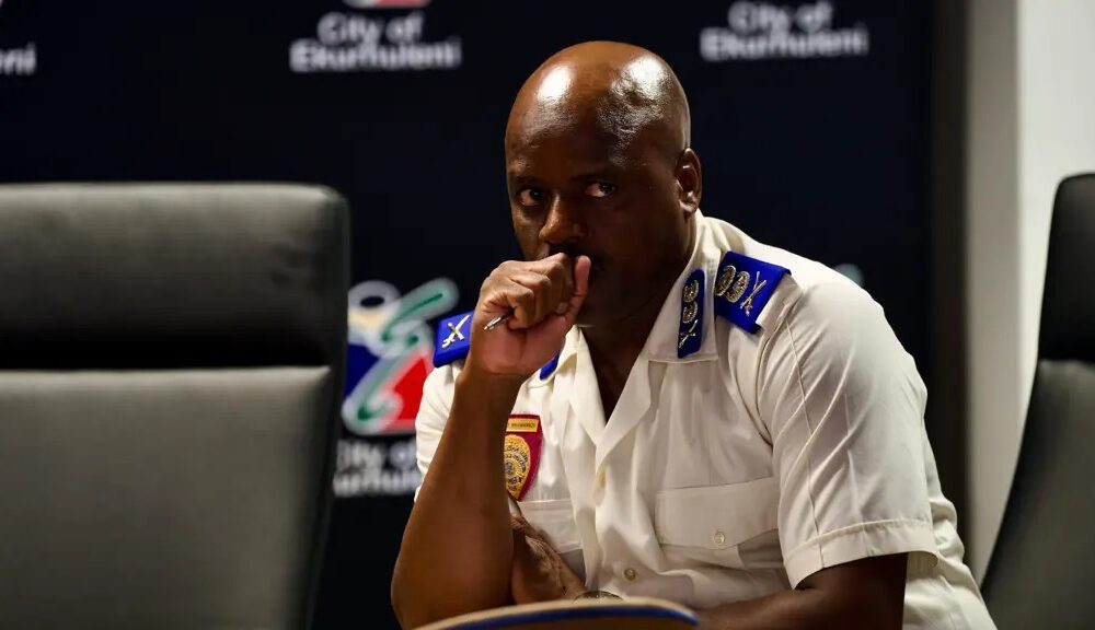 Ekurhuleni Metro Police, Julius Mkhwanazi scandal, Cat Matlala blue-light scheme, EMPD promotions investigation, Madlanga Commission hearing, municipal corruption allegations, Joburg ETC