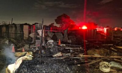Ekurhuleni shack fire, Steve Biko Informal Settlement, Etwatwa tragedy, firefighters Gauteng, family of five fire victims, disaster management South Africa, Joburg ETC