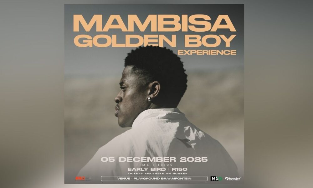Mambisa Golden Boy Experience, Braamfontein show, Johannesburg live event, one man performance, South African artist, December events, Joburg ETC