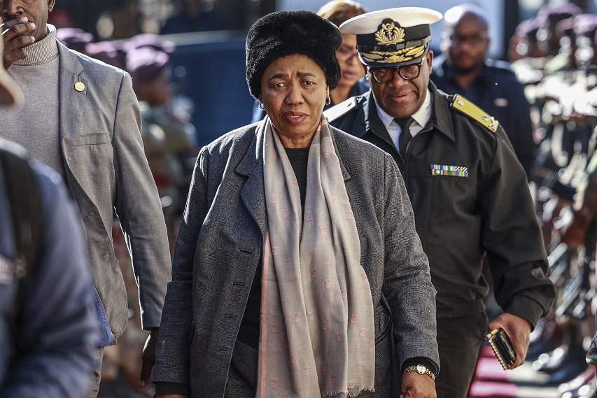 SANDF budget dispute, Navy chief controversy, Defence Minister Angie Motshekga response, South African Navy leadership issue, government defence budget tension, Joburg ETC