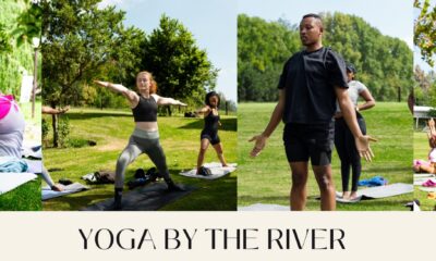 yoga by the river, Vanderbijlpark wellness event, Eco Coffee retreat, Release and Flow final gathering, mindful movement outdoors, riverside yoga South Africa, community wellness event Joburg ETC