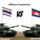 Thailand Cambodia border conflict, military comparison 2025, Southeast Asia clashes, evacuations Thailand, evacuations Cambodia, regional tensions graphic, Joburg ETC