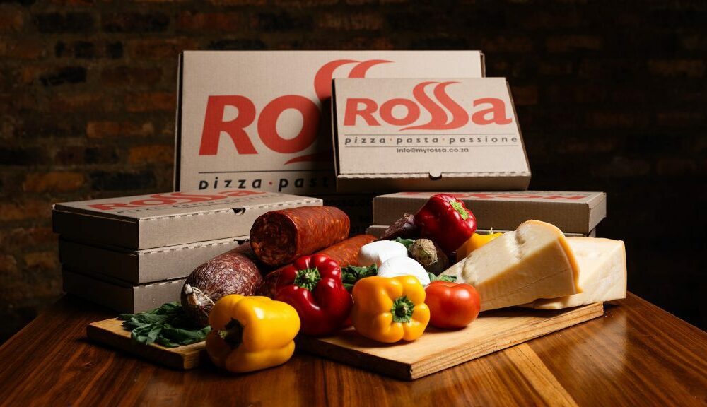 Rossa Bedfordview pizza, Italian food Johannesburg, authentic pasta dishes, fresh mozzarella, Rossa restaurant interior, Joburg ETC