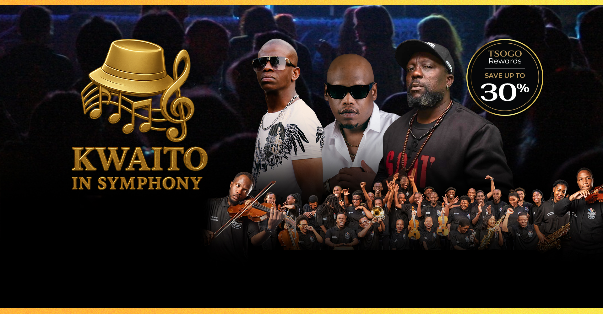 Kwaito in Symphony Johannesburg, Zola live concert, Trompies performance, Mandoza legacy celebration, orchestra and Kwaito fusion, Johannesburg music events, South African culture, Joburg ETC