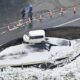 Japan earthquake damage, Aomori coast, cracked roads Japan, tsunami warning Japan, injured residents Japan, winter power outages Japan, Joburg ETC
