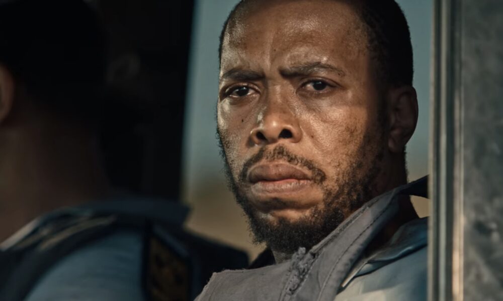 Mothusi Magano on stage, social media poll screenshot showing Mothusi Magano name, mugshot style photo of Vusimuzi Cat Matlala Joburg ETC