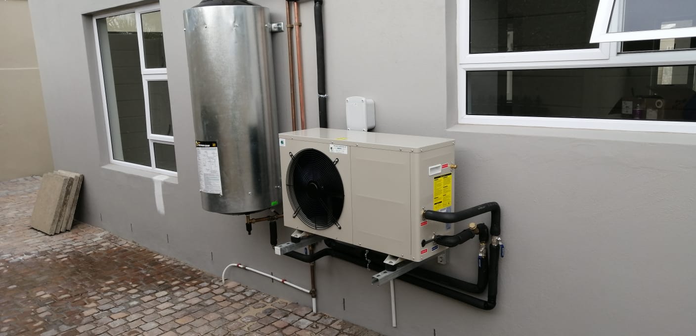 South Africa, heat pump water heater, Johannesburg home energy, load-shedding hot water solution, eco friendly geyser alternative, energy efficiency in South African homes, sustainable living, Joburg ETC