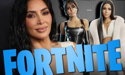 Kim Kardashian Fortnite skin, Fortnite Icon Series Kim Kardashian, Diamond Drop emote, Slurp the Internet emote, celebrity gaming crossover, Joburg ETC