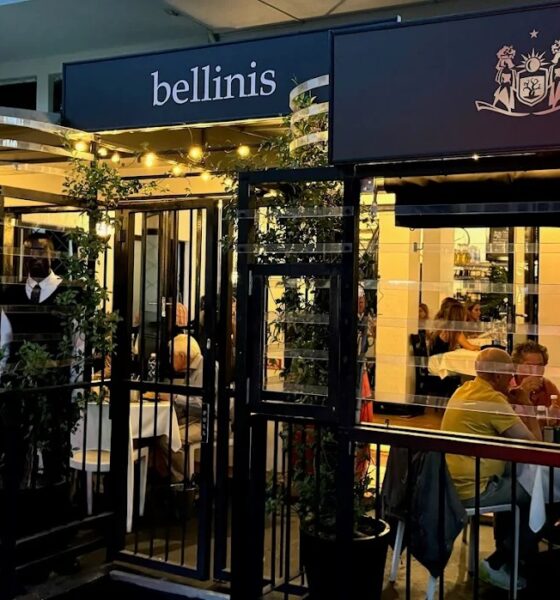 Bellinis Illovo restaurant, Italian food Illovo, pasta dishes Johannesburg, cocktails Illovo, neighbourhood restaurant Joburg ETC