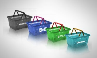 Checkers supermarket front entrance, South African retail store exterior, Johannesburg grocery store signage, Checkers logo on building, busy supermarket South Africa, South African shoppers queuing at supermarket, Grocery aisles in Checkers store, Checkers Sixty60 delivery van, Friendly cashier at Checkers, South Africa retail interior Joburg ETC