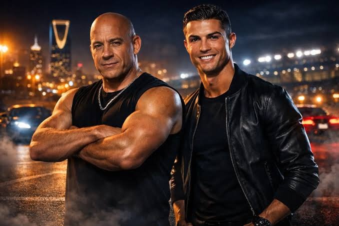 Vin Diesel Fast and Furious announcement, Cristiano Ronaldo movie debut, Fast X sequel speculation, Fast and Furious cast news, Joburg ETC