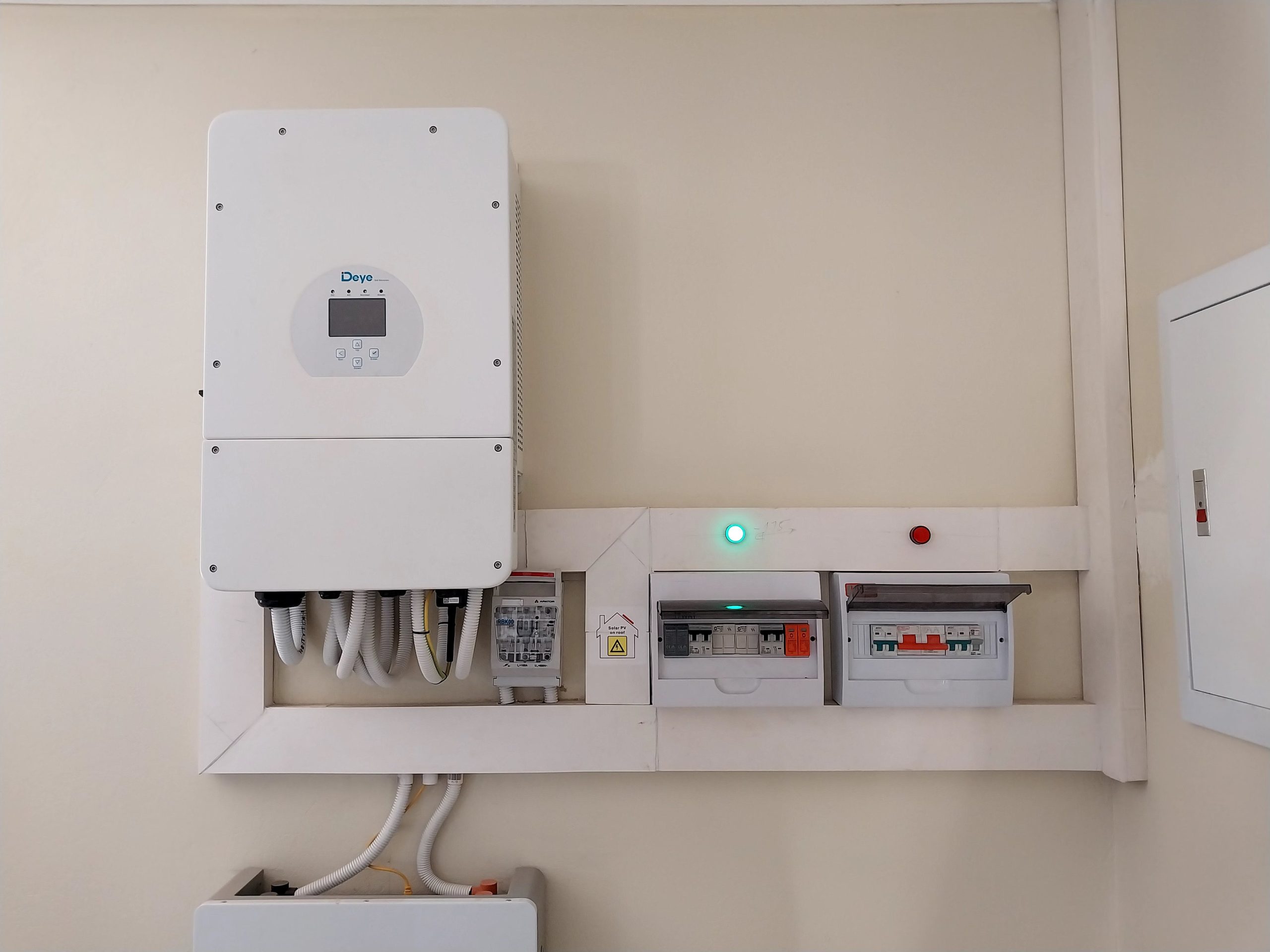 Deye solar inverter, solar inverter security, home solar system South Africa, solar battery safety, inverter monitoring, Joburg ETC.
