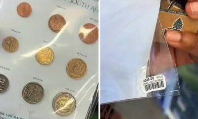 souvenir coin set South Africa, R245 coin set Cape Town, discontinued South African coins, tourist souvenir pricing, viral TikTok SA, Joburg ETC