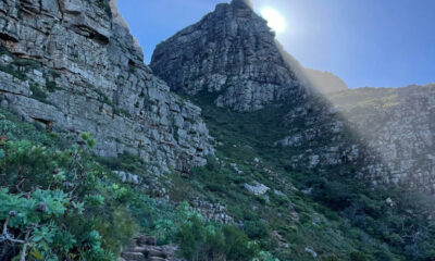 Table Mountain base jumping accident, Table Mountain rescue helicopter, Wilderness Search and Rescue operation, Cape Town extreme sports, Joburg ETC