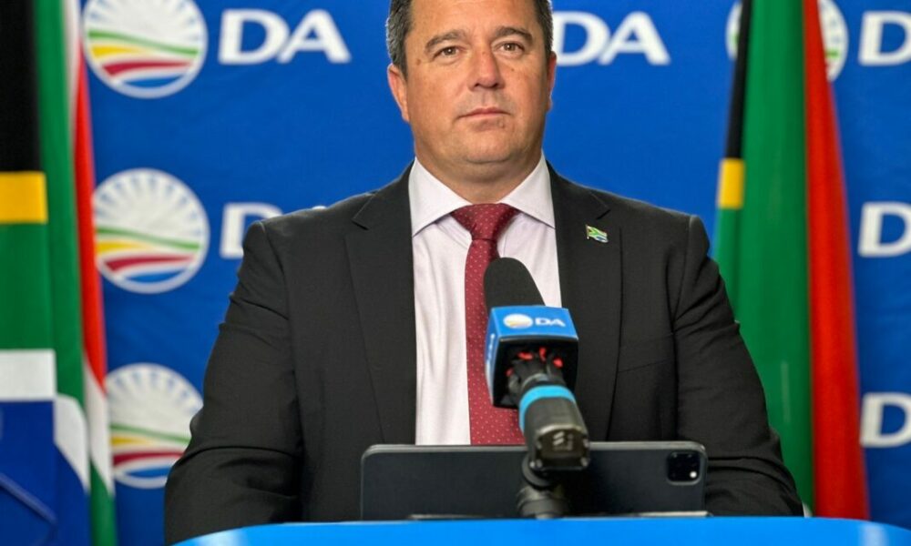 John Steenhuisen Western Cape, Democratic Alliance by elections, Patriotic Alliance gains, George Western Cape wards, South African politics, Joburg ETC