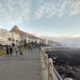 Sea Point promenade, electric bikes Cape Town, e-scooters promenade, pedestrian safety Sea Point, Cape Town beachfront walkway, Joburg ETC