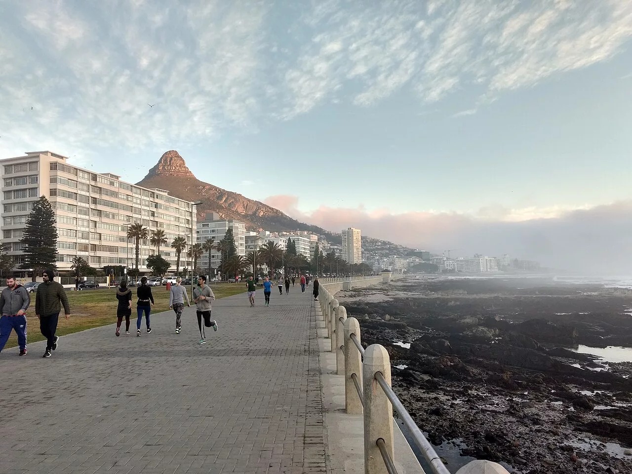 Sea Point promenade, electric bikes Cape Town, e-scooters promenade, pedestrian safety Sea Point, Cape Town beachfront walkway, Joburg ETC