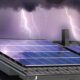 Lightning storm South Africa, solar inverter damage, home battery system, Gauteng thunderstorms, rooftop solar panels, Joburg ETC.
