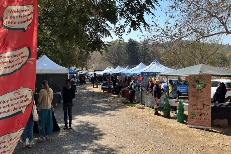 Rosebank Sunday Market Johannesburg, Bryanston Organic Market, Victoria Yards market, Market on Main Johannesburg, Fourways Farmers Market, Linden Market Emmarentia, Panorama Flea Market, Halaal Goods Market, Joburg ETC