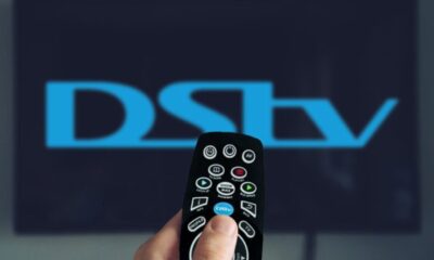 MultiChoice headquarters Johannesburg, DStv satellite dish South Africa, Canal+ logo media merger, African pay TV market, Joburg ETC