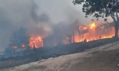 Mossel Bay fire, Island View wildfire, Mossel Bay evacuation, Western Cape fire smoke, Garden Route wildfire, Mossel Bay homes threatened, N2 fire Mossel Bay, Joburg ETC