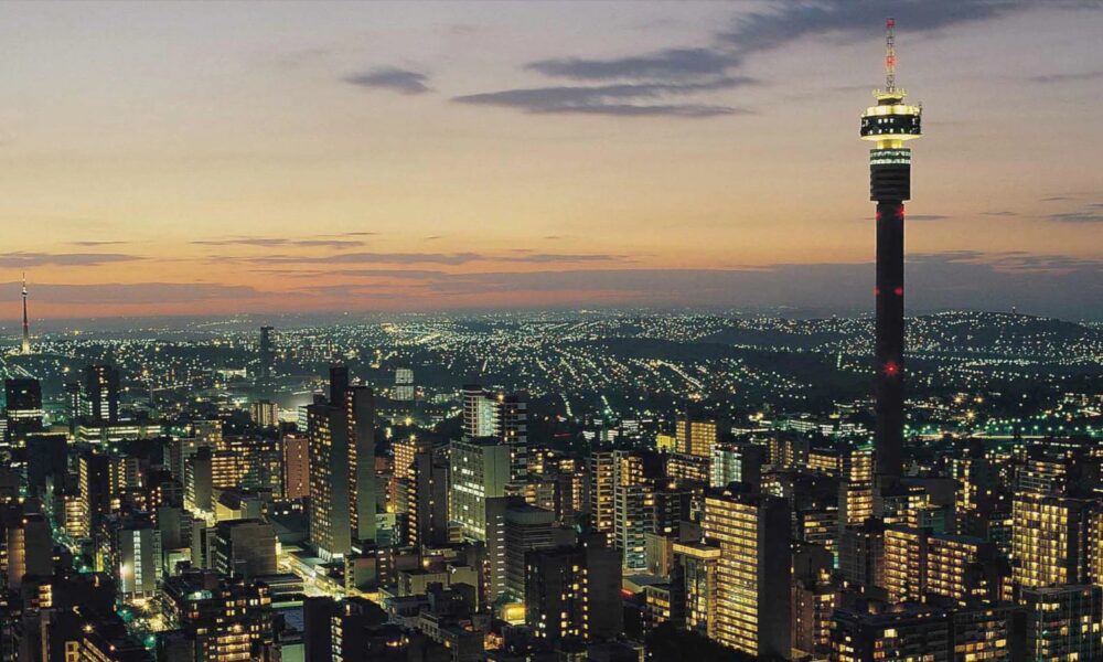 Johannesburg skyline, Sandton cityscape, Soweto Vilakazi Street, Apartheid Museum exterior, summer thunderstorms Joburg, Joburg ETC