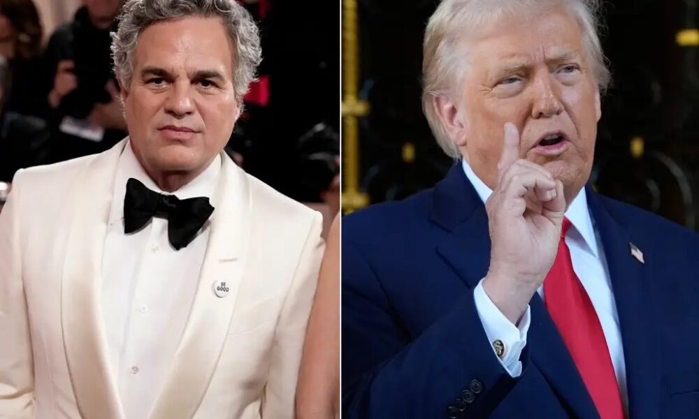 Golden Globes 2026, Mark Ruffalo protest, red carpet activism, celebrity political statements, Hollywood awards night, Joburg ETC