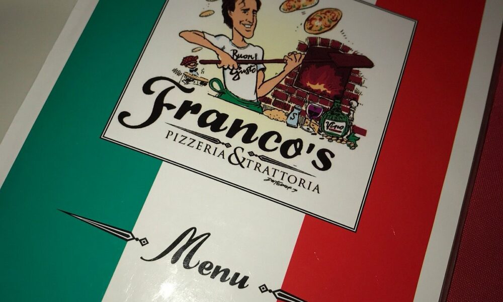 Franco's Pizzeria & Trattoria Johannesburg, Italian restaurant Joburg, wood fired pizza Johannesburg, Franco Forleo Italian chef, traditional Italian food Joburg, Joburg ETC