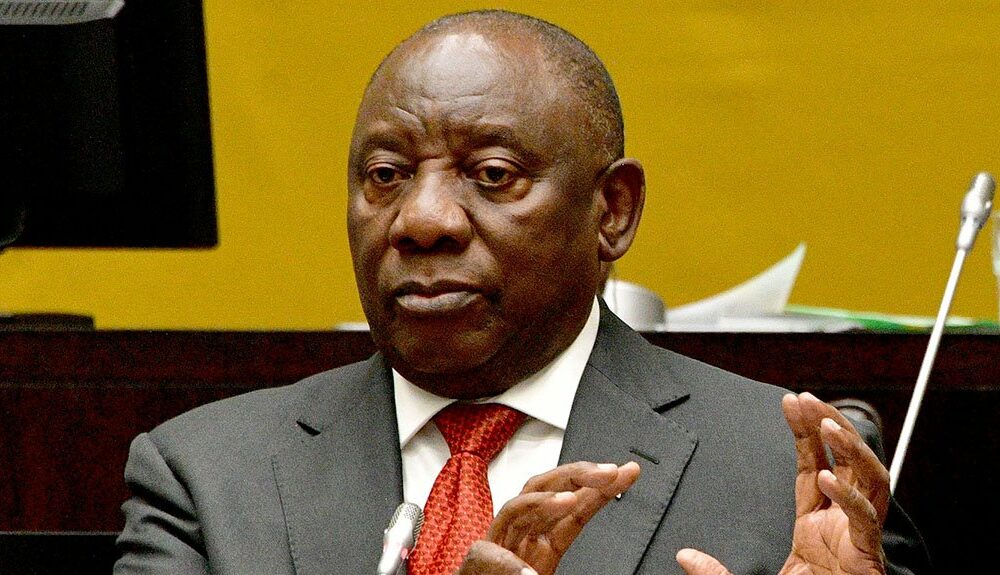 Cyril Ramaphosa South Africa president, Aaron Motsoaledi health minister, AfriForum media conference Gauteng, Kempton Park Hospital abandoned building, National Health Insurance South Africa, NHI Act legal challenge, South Africa healthcare reform debate, Joburg ETC
