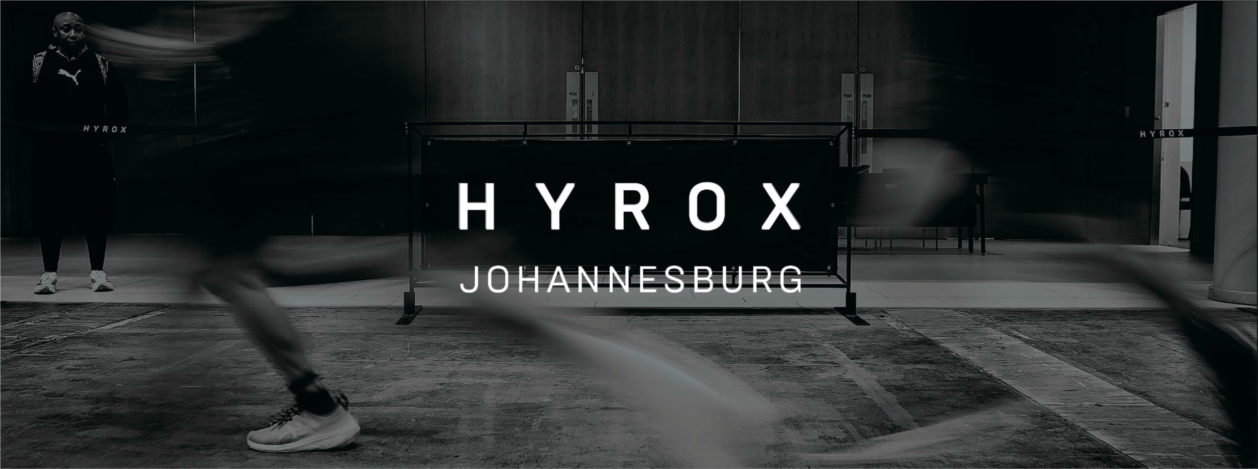 HYROX Johannesburg race preparation, athlete packing gym bag, UHT hydration bottle for training, resistance bands workout prep, magnesium spray muscle recovery, heel balm for runners feet, protein supplement tubs travel size, energy gels race morning fuel, Johannesburg fitness competition 2026, Joburg ETC