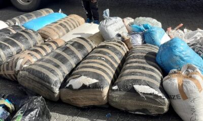 Beaufort West drug bust, N1 highway police operation, Western Cape dagga seizure, SAPS drug interception, Central Karoo crime operation, Beaufort West Magistrate’s Court, seized dagga bags, N1 drug trafficking route, community tip off police, Joburg ETC
